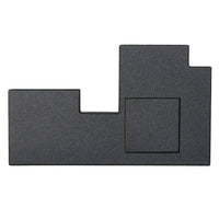 Load image into Gallery viewer, Toyota Tundra Double Cab 2007-2017 Single 10&quot; Downfire Subwoofer Enclosure, BedLiner Finish
