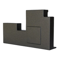 Load image into Gallery viewer, Toyota Tundra Double Cab 2007-2017 Single 10&quot; Downfire Subwoofer Enclosure, BedLiner Finish
