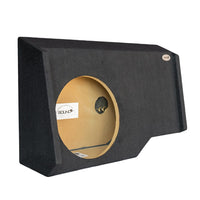 Load image into Gallery viewer, Chevy Silverado/ GMC Sierra Crew Cab 2014-2018 Single 12&quot; Downfire Subwoofer Enclosure
