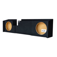 Load image into Gallery viewer, Ford F-150 SuperCab (Extended Cab) 2000-2003 Dual 10&quot; Downfire Subwoofer Enclosure
