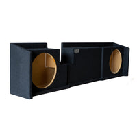 Load image into Gallery viewer, Ford F-150 SuperCab (Extended Cab) 2000-2003 Dual 10&quot; Downfire Subwoofer Enclosure
