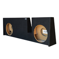 Load image into Gallery viewer, Ford F150 SuperCab (Extended Cab) 2009-2018 Dual 10&quot; Downfire Subwoofer Enclsoure
