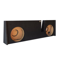 Load image into Gallery viewer, Ford F150 SuperCab (Extended Cab) 2009-2018 Dual 10&quot; Downfire Subwoofer Enclsoure
