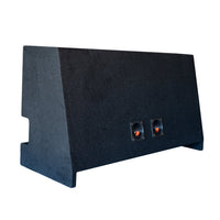 Load image into Gallery viewer, Jeep Wrangler YJ, TY and JK 1987-2016 Dual 10&quot; Downfire Subwoofer Enclosure
