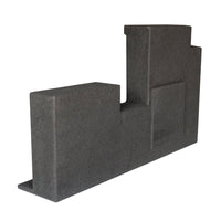 Load image into Gallery viewer, Toyota Tundra Double Cab 2007-2018 Single 10&quot; Downfire Subwoofer Enclosure
