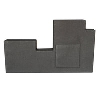 Load image into Gallery viewer, Toyota Tundra Double Cab 2007-2018 Single 12&quot; Downfire Subwoofer Enclosure
