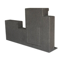 Load image into Gallery viewer, Toyota Tundra Double Cab 2007-2018 Single 12&quot; Downfire Subwoofer Enclosure
