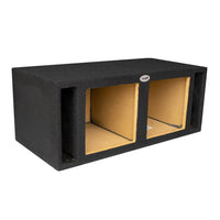 Load image into Gallery viewer, E Series Dual 15&quot; Vented Side Port Subwoofer Enclosure, Square
