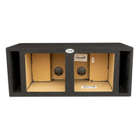 Load image into Gallery viewer, E Series Dual 15&quot; Vented Side Port Subwoofer Enclosure, Square
