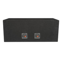 Load image into Gallery viewer, E Series Dual 15&quot; Vented Side Port Subwoofer Enclosure, Square
