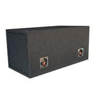 Load image into Gallery viewer, E Series Dual 12&quot; Sealed Subwoofer Enclosure
