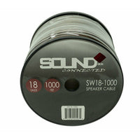 Load image into Gallery viewer, Connected 1000 Foot Spool, 18 Gauge Frosted Speaker Wire
