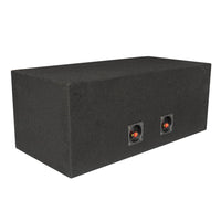 Load image into Gallery viewer, E Series Dual 10&quot; Vented Side Port Subwoofer Enclosure, Square
