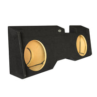 Load image into Gallery viewer, Chevy Silverado/ GMC Sierra Crew Cab 2014-2018 Dual 10&quot; Downfire Subwoofer Enclosure
