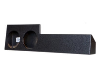 Load image into Gallery viewer, Nissan Frontier 2005-2018 Dual 10&quot; Downfire Subwoofer Enclosure, BedLiner Finish
