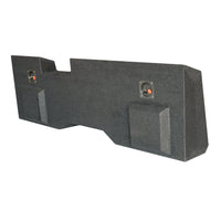 Load image into Gallery viewer, Chevy Silverado/ GMC Sierra Crew Cab 2014-2018 Dual 10&quot; Downfire Subwoofer Enclosure
