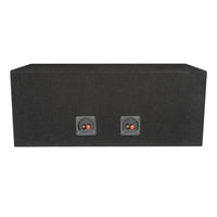 Load image into Gallery viewer, E Series Dual 10&quot; Vented Side Port Subwoofer Enclosure, Square
