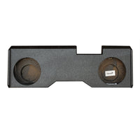 Load image into Gallery viewer, Chevy Silverado/ GMC Sierra Crew Cab 2014-2018 Dual 10&quot; Downfire Subwoofer Enclosure, BedLiner Finish
