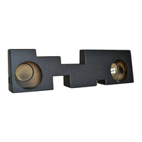 Load image into Gallery viewer, Ford F250/F350 SuperDuty (CrewCab) 2017-2019 Dual 12&quot; Upfire Subwoofer Enclosure, BedLiner Finish
