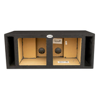 Load image into Gallery viewer, E Series Dual 10&quot; Vented Side Port Subwoofer Enclosure, Square
